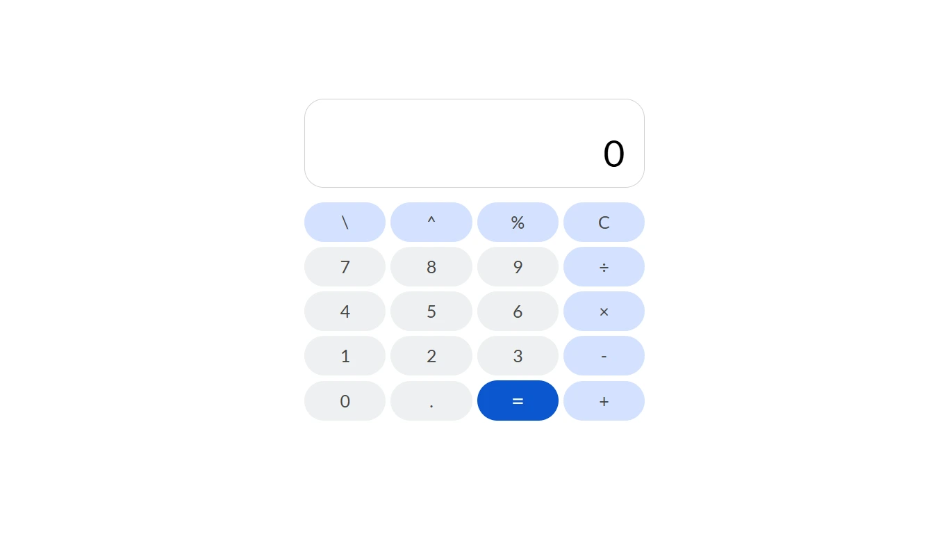 Projeto Calculadora